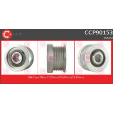 CCP90153 CASCO Ременный шкив, генератор