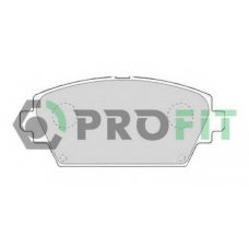 5000-1580 PROFIT Комплект тормозных колодок, дисковый тормоз