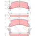 GDB937 TRW Комплект тормозных колодок, дисковый тормоз