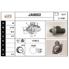 JA9002 SNRA Стартер