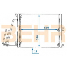 7401451 BEHR Condenser