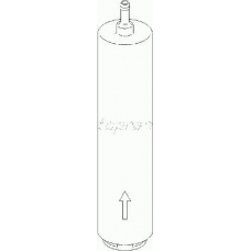 500 998 TOPRAN Топливный фильтр
