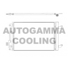 105202 AUTOGAMMA Конденсатор, кондиционер
