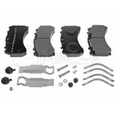 025 292 4435 MEYLE Комплект тормозных колодок, дисковый тормоз