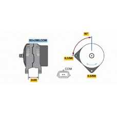 0 124 525 053 BOSCH Генератор