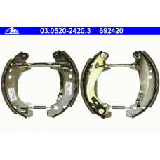 03.0520-2420.3 ATE Комплект тормозных колодок