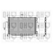 QCN371 QUINTON HAZELL Конденсатор, кондиционер