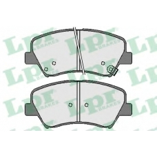 05P1753 LPR Комплект тормозных колодок, дисковый тормоз