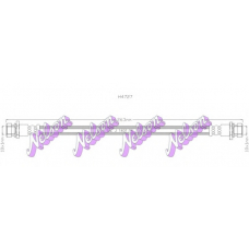 H4727 Brovex-Nelson Тормозной шланг