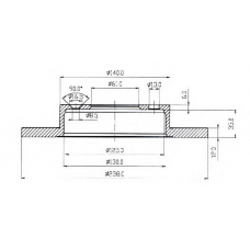 BDC3249 QUINTON HAZELL Тормозной диск