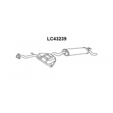 LC43239 VENEPORTE Глушитель выхлопных газов конечный