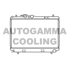 103913 AUTOGAMMA Радиатор, охлаждение двигателя