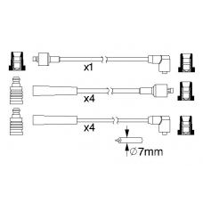 0 986 357 104 BOSCH Комплект проводов зажигания