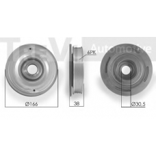 PC1009 TREVI AUTOMOTIVE Ременный шкив, коленчатый вал