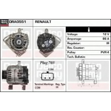 DRA0551 DELCO REMY Генератор