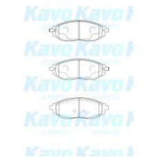 BP-1016 KAVO PARTS Комплект тормозных колодок, дисковый тормоз