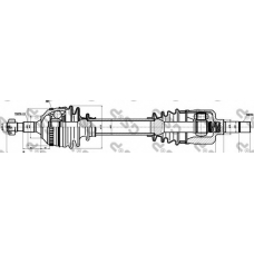 210162 GSP Приводной вал
