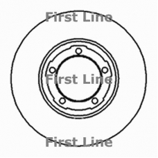 FBD417 FIRST LINE Тормозной диск