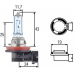 8GH 008 356-151 HELLA Лампа накаливания, основная фара