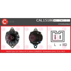 CAL15186AS CASCO Генератор