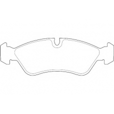 WBP21190A WAGNER LOCKHEED Комплект тормозных колодок, дисковый тормоз