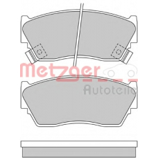 1170547 METZGER Комплект тормозных колодок, дисковый тормоз