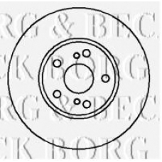 BBD4169 BORG & BECK Тормозной диск