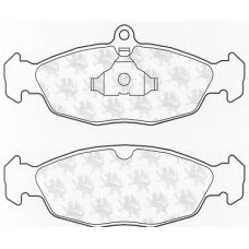 BP523 QH Benelux Комплект тормозных колодок, дисковый тормоз