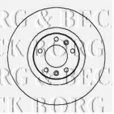 BBD4280 BORG & BECK Тормозной диск