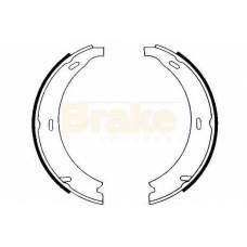 SH1208 BRAKE ENGINEERING Комплект тормозных колодок, стояночная тормозная с