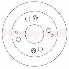 562282B BENDIX Тормозной диск