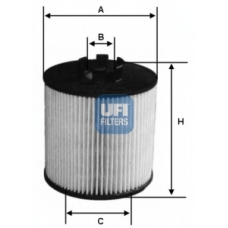 25.064.00 UFI Масляный фильтр