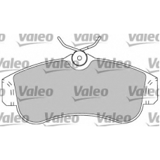 597090 VALEO Комплект тормозных колодок, дисковый тормоз