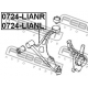 0724-LIANL<br />FEBEST<br />Рычаг независимой подвески колеса, подвеска к...