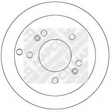15272 MAPCO Тормозной диск