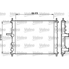 732688 VALEO Радиатор, охлаждение двигателя