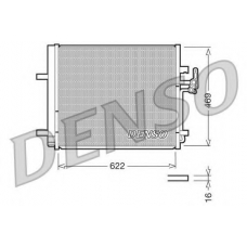 DCN10016 DENSO Конденсатор, кондиционер