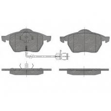 SP 631 PR SCT Комплект тормозных колодок, дисковый тормоз