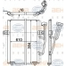 8FC 351 036-671 HELLA Конденсатор, кондиционер