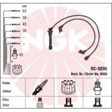 8068 NGK Комплект проводов зажигания