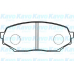 BP-3510 KAVO PARTS Комплект тормозных колодок, дисковый тормоз
