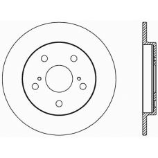 BDA2397.10 OPEN PARTS Тормозной диск