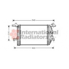 31004172 VAN WEZEL Интеркулер