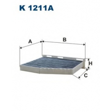 K1211A FILTRON Фильтр, воздух во внутренном пространстве