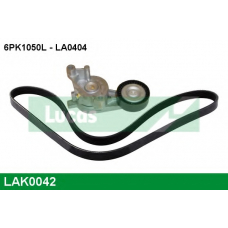 LAK0042 TRW Поликлиновой ременный комплект