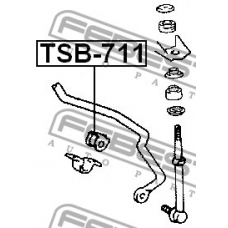 TSB-711 FEBEST Опора, стабилизатор