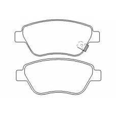 MDK0226 MINTEX Комплект тормозов, дисковый тормозной механизм