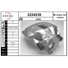 2224239 EAI Тормозной суппорт