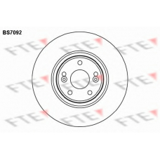 BS7092 FTE Тормозной диск