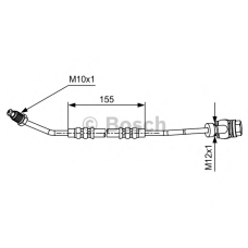 1 987 481 588 BOSCH Тормозной шланг